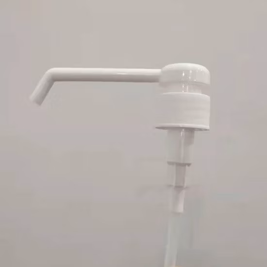 Ugello lungo 24 mm 28 mm Pompa nebulizzatore a nebulizzazione bianca Dispenser a vite per lavaggio a mano disinfettante bianco