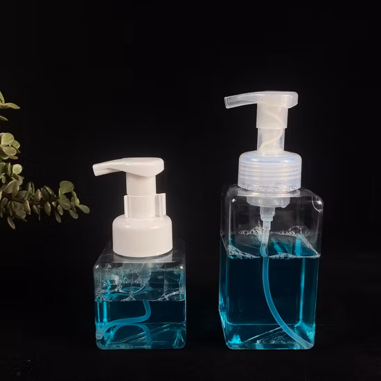 Pompa in schiuma di plastica senza metallo per disinfettante per le mani, lavatrice, detergente in schiuma