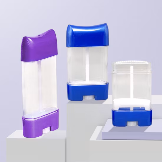 Confezione cosmetica di fabbrica da 75 g Crema solare bianca Contenitore per bottiglia di protezione solare Deodorante Stick