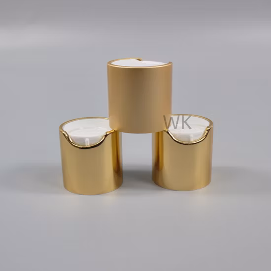 Tappo superiore con disco in alluminio da 18 mm 20 mm 24 mm 28 mm per shampoo